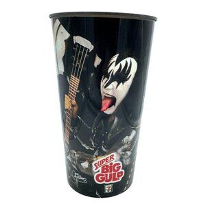 KISS Gene Simmons 7-11 Dr Pepper Super Big Gulp Collectors Cup 2010 Technimark